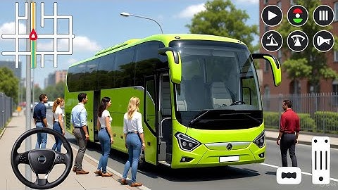 Euro Coach Bus Simulator 🚍 | New Coach Bus Simulator Part-1 | Android Gameplay (USA Edition)