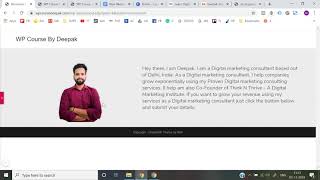 WordPress Lesson 6 [ALL LESSON LINKS IN COMMENT BOX]