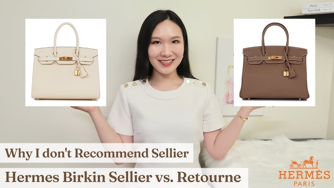 hermes kelly 25 sellier vs retourne