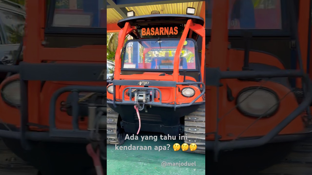 Kendaraan Penyelamat Basarnas Siap Bertindak Melayani Masyarakat, COMM SAR VEHICLE 🚚🟠👷‍♂️