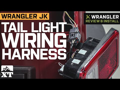 Jeep Wrangler JK Tail Light Wiring Harness Review & Install