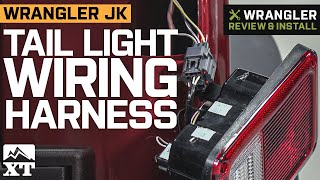 Jeep Wrangler JK Tail Light Wiring Harness Review & Install - YouTube