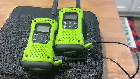 Motorola Solutions, Portable FRS, T605 Review, Pack full of awesome features!