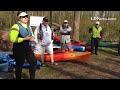 JoEllen Litz alerts Paddlers prior to launch of Swatara Sojourn @ldnews