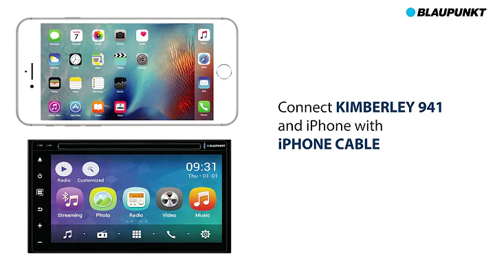 How To Pair Blaupunkt Kimberley 941 With iOS Via Phonelink