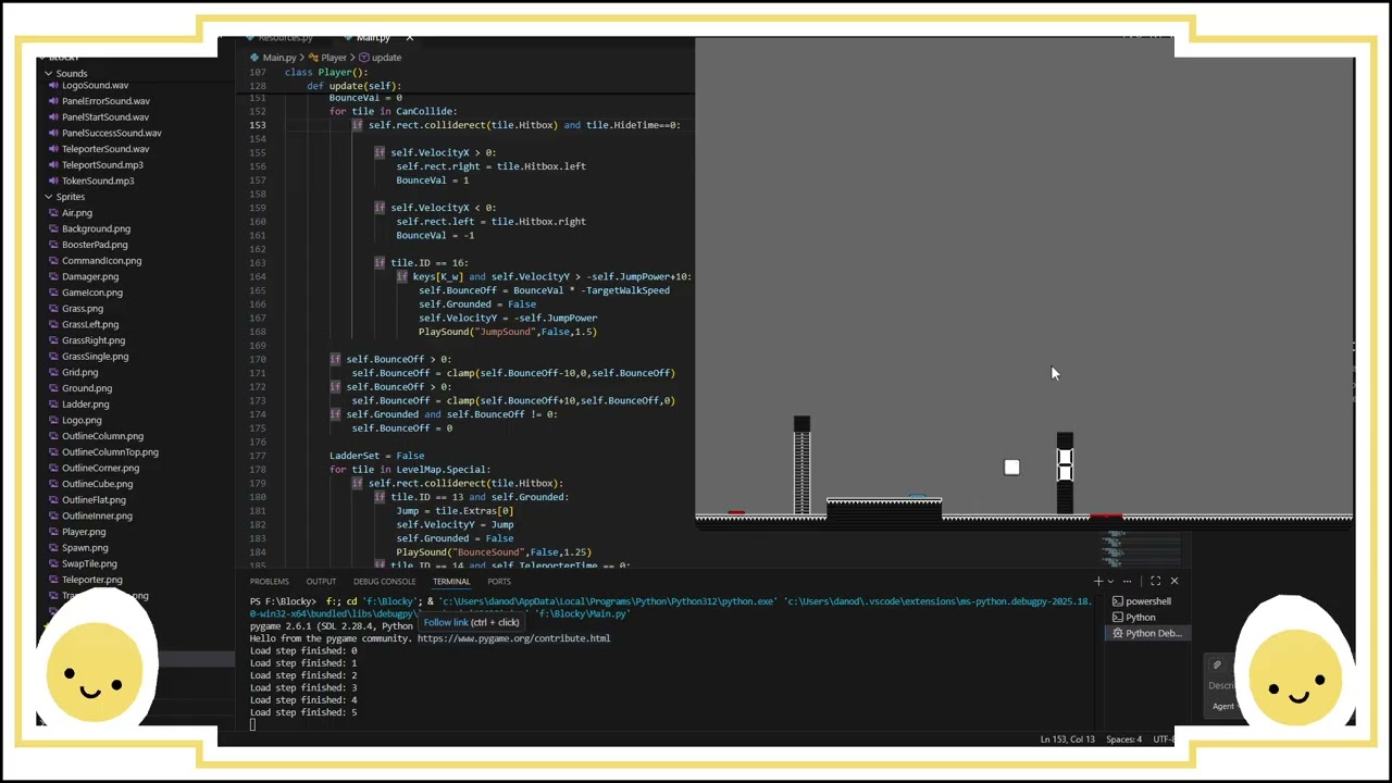 Blocky Wall Jump Tiles Test!