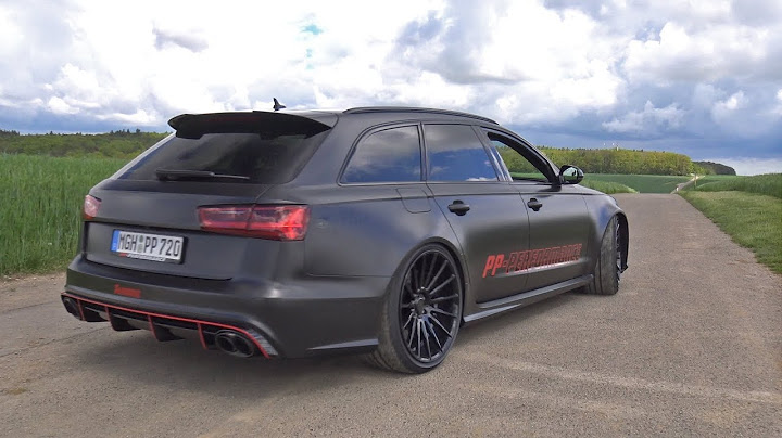750HP Audi RS6 Avant C7 PP Performance - REVS, LAUNCHES, ACCELERATIONS!