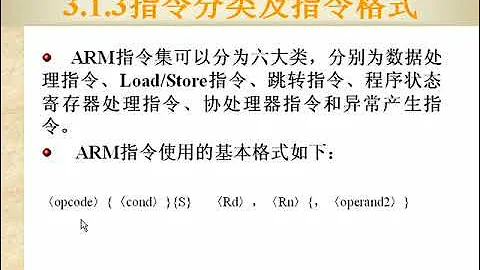 ARM嵌入式linux27 ARM指令集與定址方式 - 天天要聞