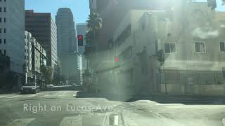 Los Angeles to Downey (4K)
