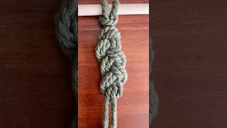 The Caterpillar Knot #macrame #shorts