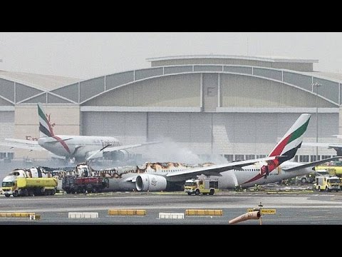 Video: L'aeroporto di Dubai era in fiamme?
