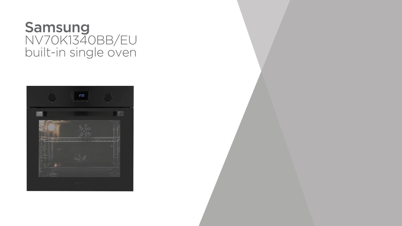 Samsung NV70K1340BB/EU Electric Builtunder Oven Product Overview