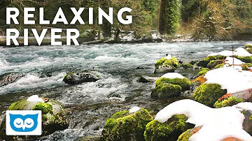 Relaxing river sounds - 2 hours of calming white noise, water sounds