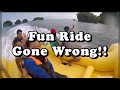 Fun ride gone wrong not just once but twice