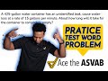 ASVAB Arithmetic Reasoning: Practice Test Question - Distance Rate Time Word Problem