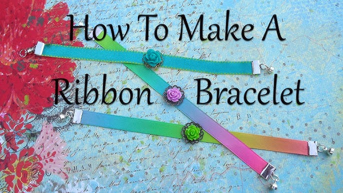 Ribbon Necklace DIY Tutorial 