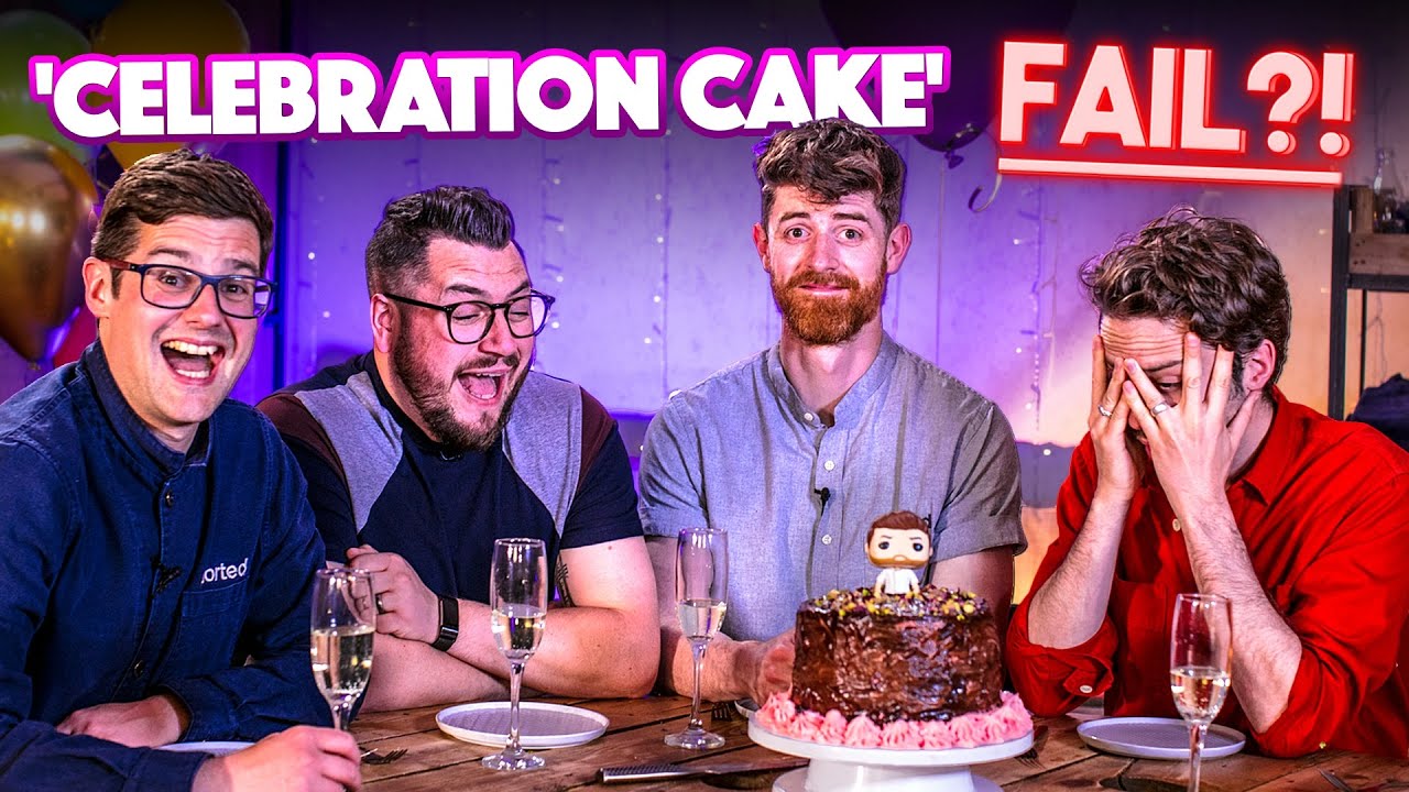 CELEBRATION CAKE Recipe Relay Challenge | Pass it On S2 E23 | SORTEDfood | Sorted Food
