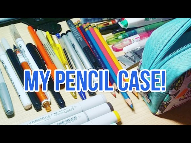 What's In My Art Pencil Case/Essential Art Supplies 