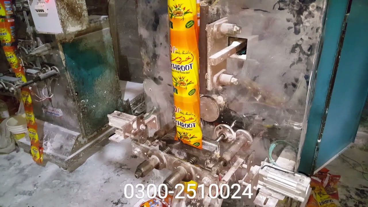 Surf Packing Machine | Washing Powder Packing Machine | www.paklevers.com | Afghanistan & Pakistan packing peanuts