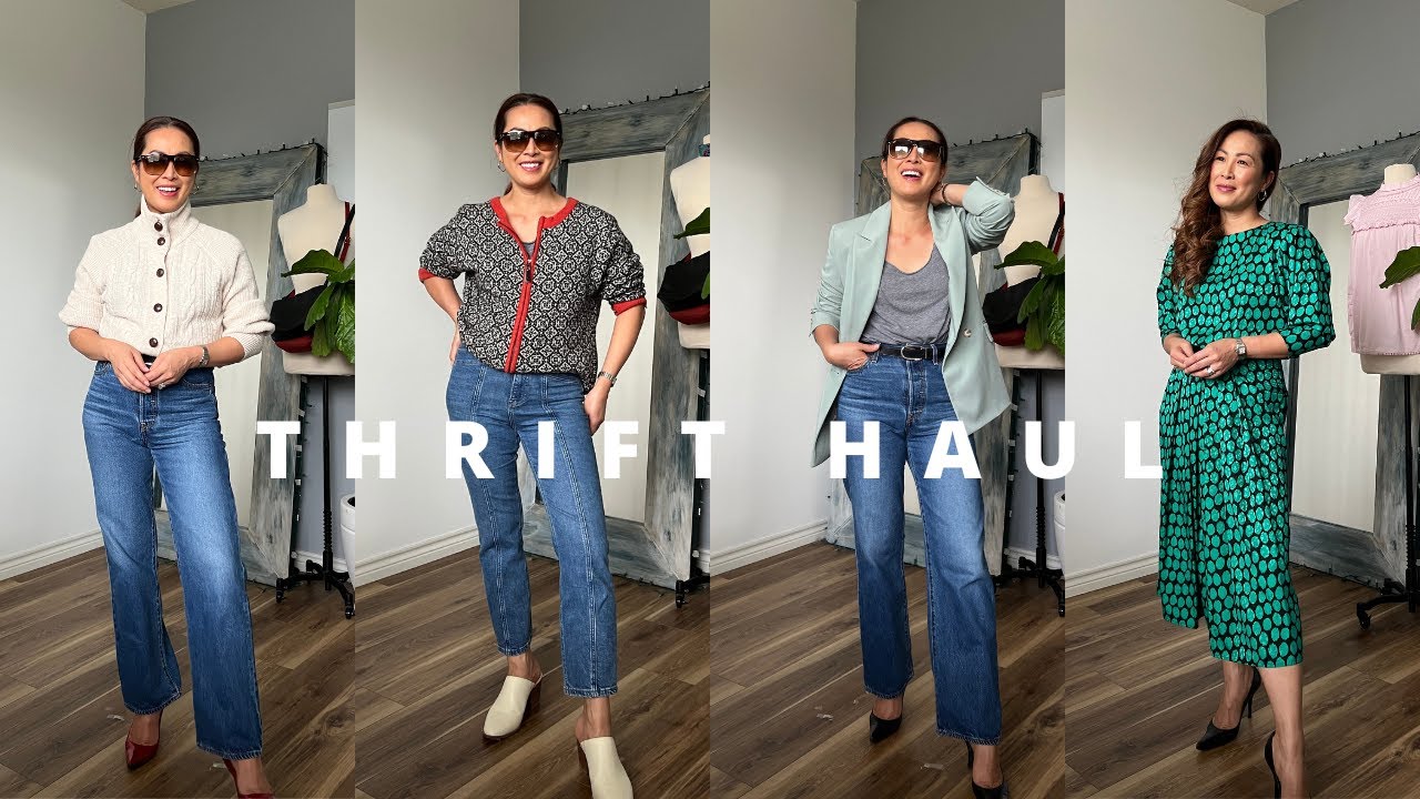 Лучший комиссионный магазин + примерка I Found Mother Jeans Ganni Alex Mill