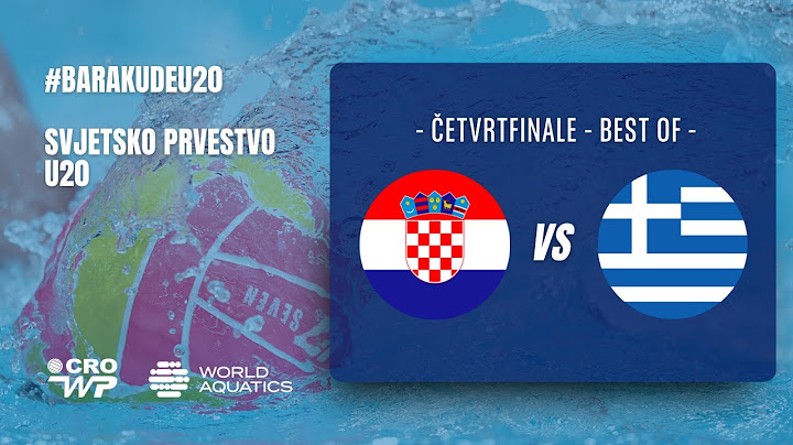 Quarter Final: CROATIA vs GREECE - U20 World Championship 2025 Zagreb