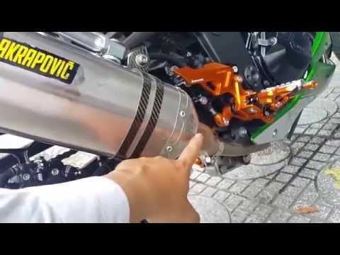 Video Kawasaki Z300 - Lên đồ chơi full bài. - youtube