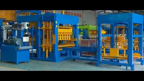 money maker yixin QT12 -15  concrete hollow block machine manufacturer