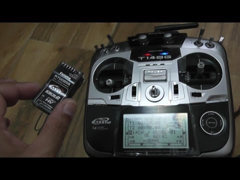 How to Program Futaba 14SG Radio to setup DJI WKM Part 1