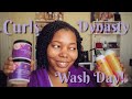 So I Tried Curls Dynasty... | Wash Day Review + First Impressions!