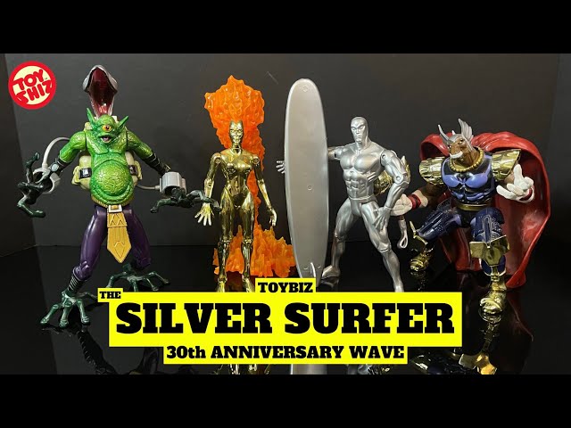 1997 THE SILVER SURFER 30th ANNIVERSARY WAVE | Toybiz - YouTube