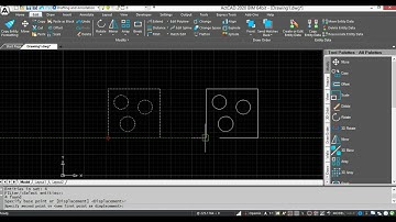 ActCAD-Edit menu Move