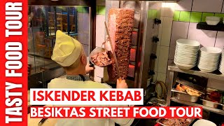 Iskender Kebab Turkish Street Food Tour In Istanbul 2023 4k Ultra HD | İskender kebap Resimi