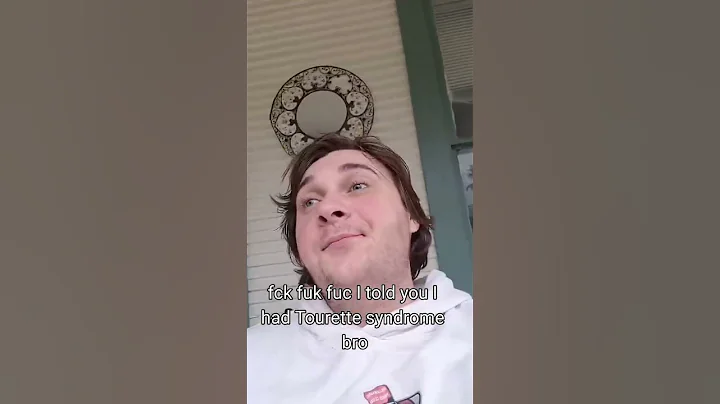 Card tricks and Tourettes Syndrome 🤣 #shorts #tourettes #funny #humor #comedy