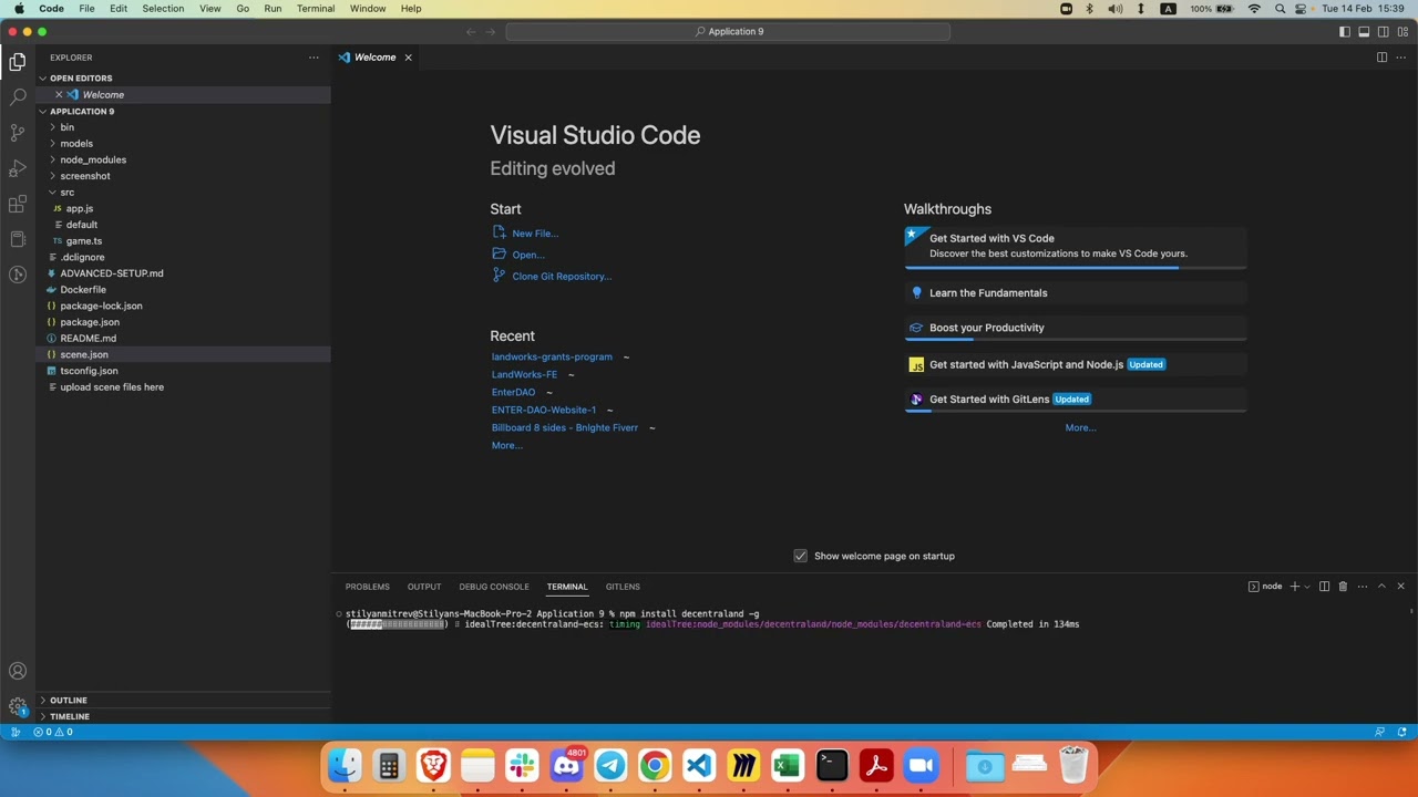 LandWorks - How to deploy a scene in Decentraland using a code editor