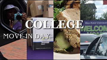 COLLEGE MOVE IN VLOG 2022 | HIGH POINT UNIVERSITY💜| (unpacking, room tour, etc!)