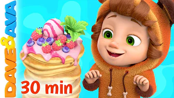 😏 Mix a Pancake, Little Miss Muffet & More Baby Songs | Nursery Rhymes by Dave and Ava 😏