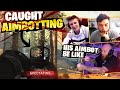 HE'S USING AIMBOT! WE HAVE PROOF!  FT. SYMFUHNY & NADESHOT