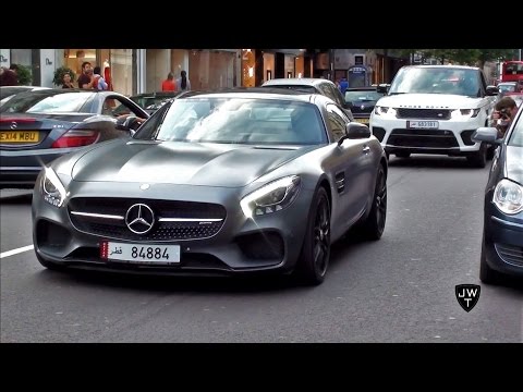 Supercars In London (Part 19) - AMG GT S, Veyron SS, SLS AMG BS & More!