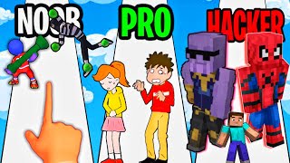 Craft runner, Dodge the prank, Grab master, Finger stack and Bazooka boy android Gameplays in Hindi screenshot 2