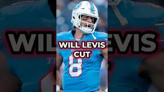 🚨BREAKING: Titans RELEASE QB Will Levis Ahead Of NFL Roster Cut Down Day #titans #nfl #shorts
