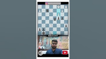 Mate in 2 Puzzle #17 | PlayChessWithAbhishek #chess #playchess #chessindia