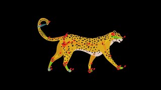 Cheetah Walk Cycle - Animation in After Effects