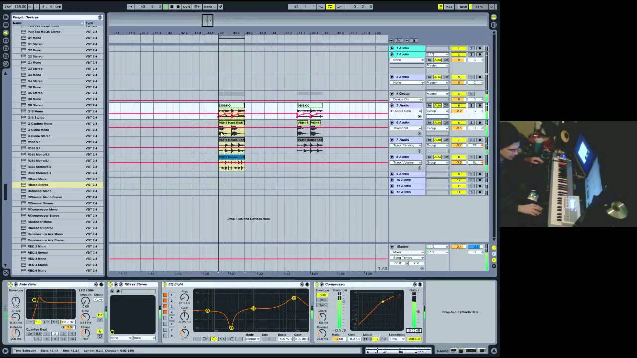 Making A Disco French House Track In Ableton - YouTube
