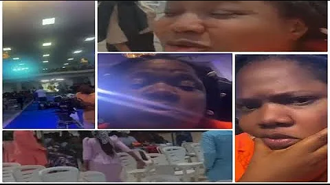 Yoruba movie actress, Toyin Abraham at the church scene set of new movie titled Ijakumo