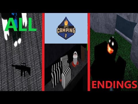 All Endings In Camping 2 Updated Secret Ending Youtube - all endings camping 2 2019 august l roblox roblox