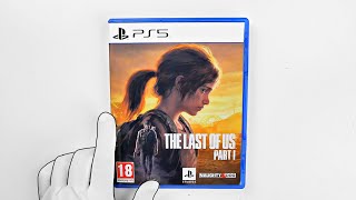 É ASSIM QUE VEM👀THE LAST OF US PART 1 REMAKE PS5 MIDIA FISICA CHEGOUUUU  UNBOXING 