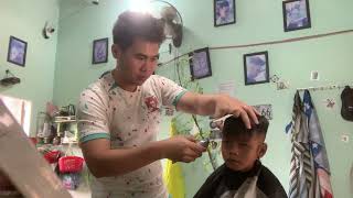 Kiểu tóc MOHICAN CAO cho mùa nóng,tiền tóc ở miền núi GIA LAI