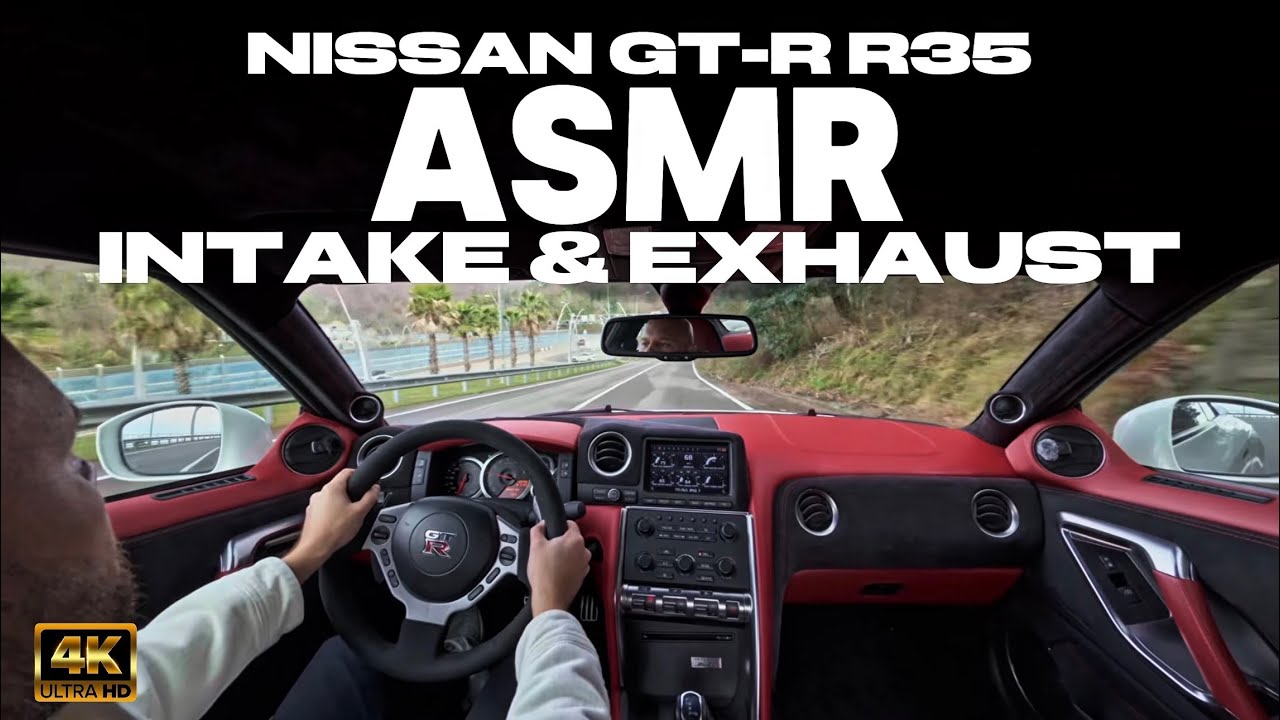 POV-Style Driving GT-R R35 | Pure Intake & Exhaust ASMR | 4K - YouTube