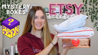 I Bought Mystery Boxes from Etsy | First Impression & Haul