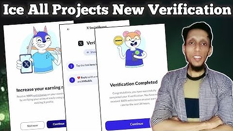 Ice Network Updates: New X Verification for Increased Earnings | How to Verify with X